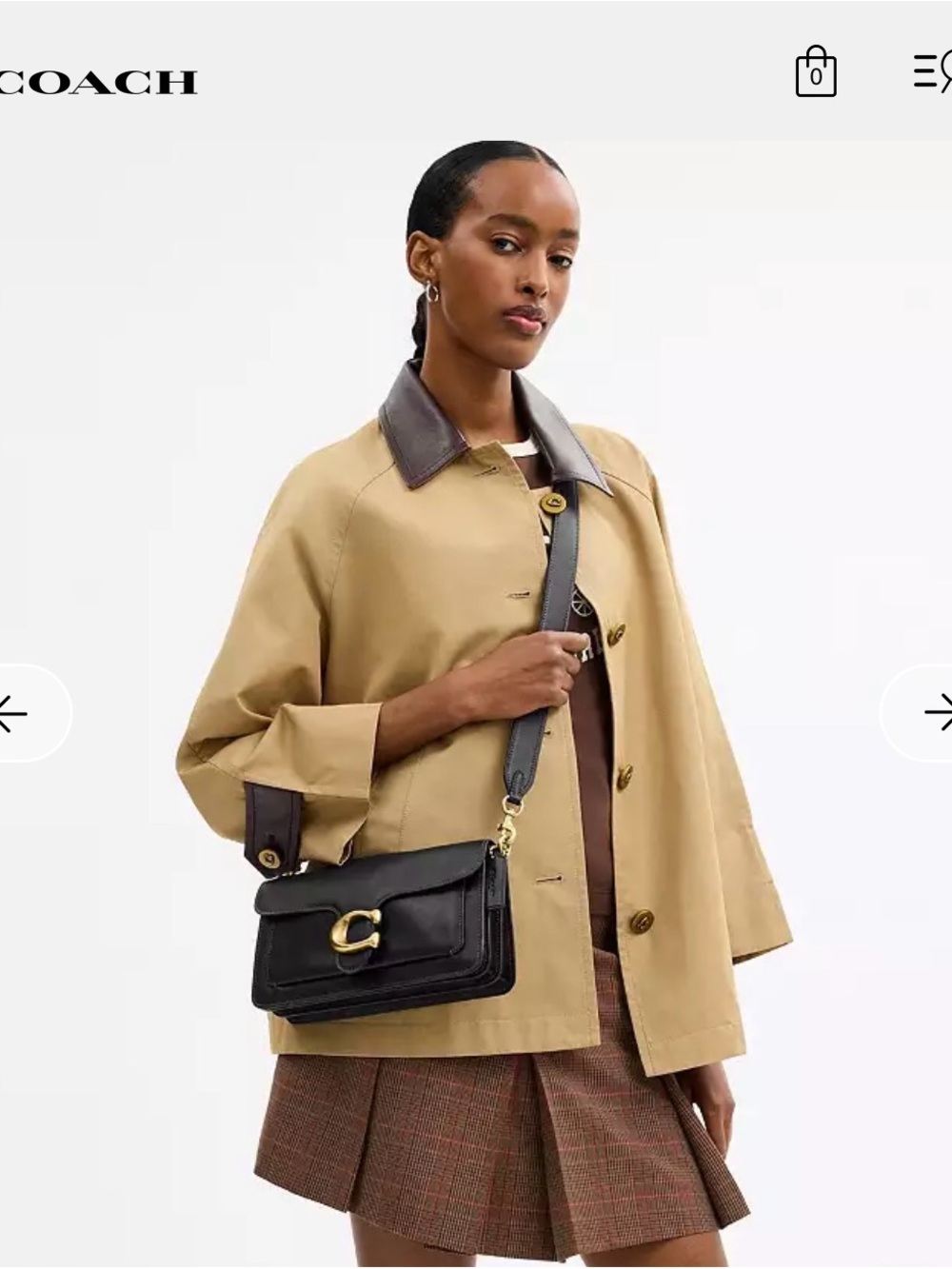 Coach Tabby Shoulder Bag 26 in Black with Gold Hardware - Picture 3 of 10